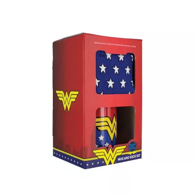 Комплект чаша и чорапи - Wonder Woman